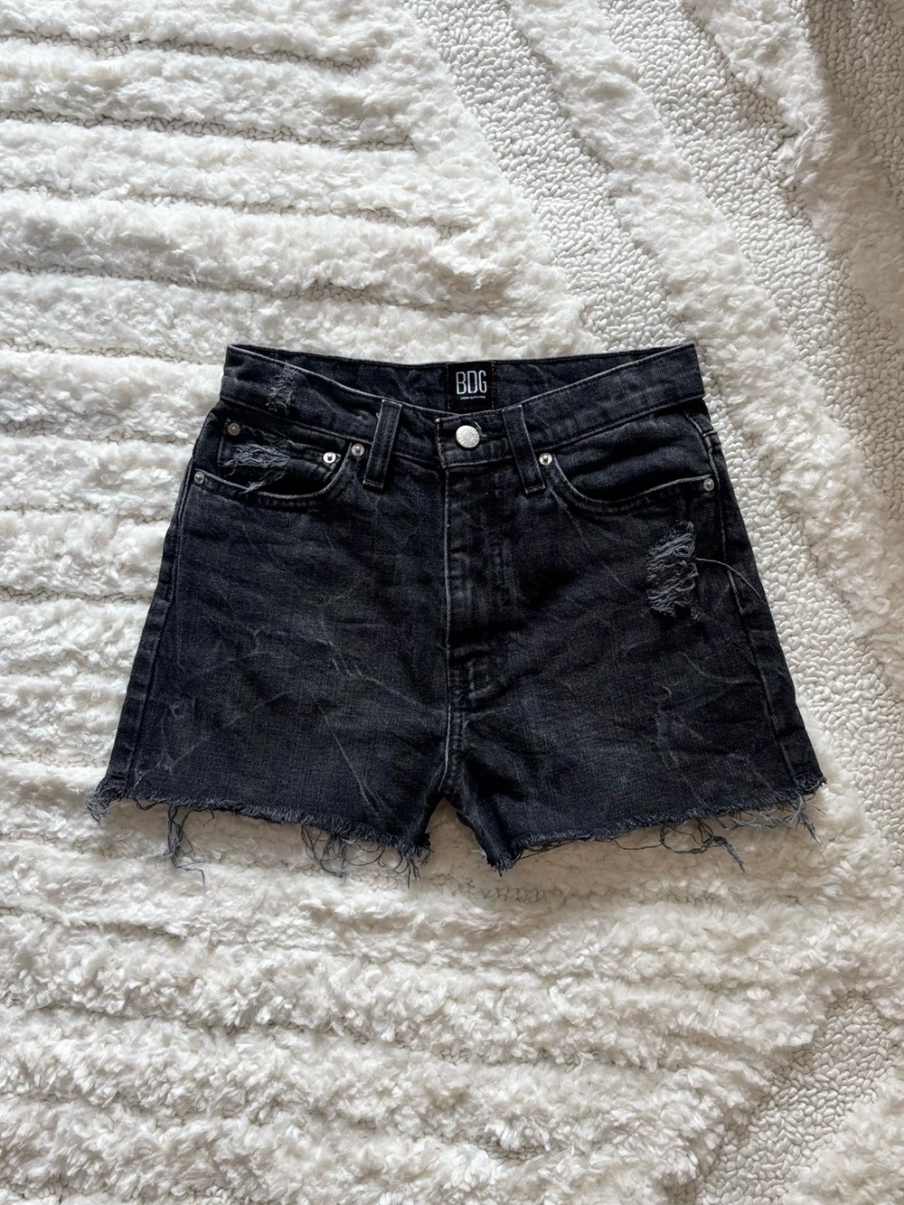BDG High Waisted Jean Shorts